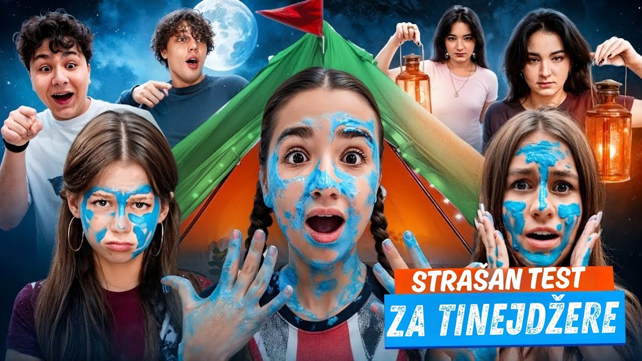 СТРАШАН ТЕСТ ЗА ТИНЕЈЏЕРЕ 🤯 Amina је сазнала страшну истину о кампу | KiKiDo Campus Serbian
