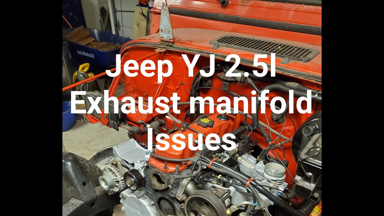 Jeep YJ 2.5l Exhaust Manifold Replacement