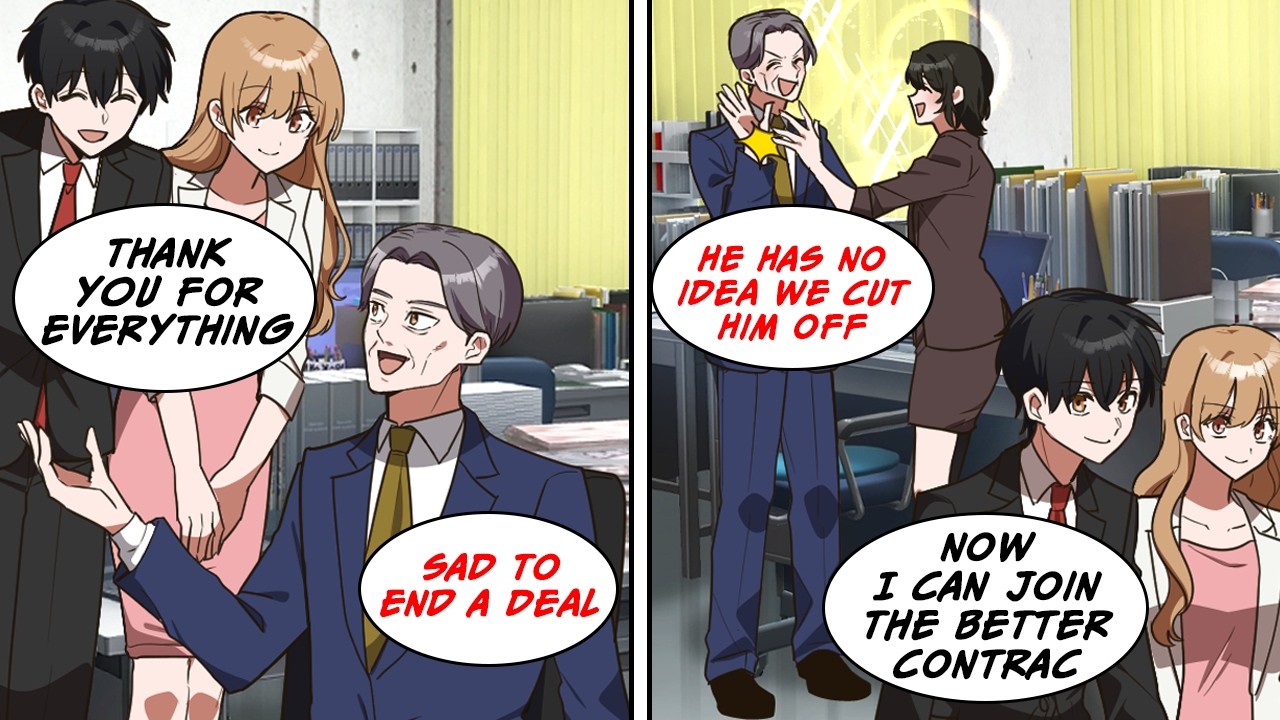 [Manga Dub] A manager cut our deal and mocked me, not knowing my company owns his...!? [RomCom]