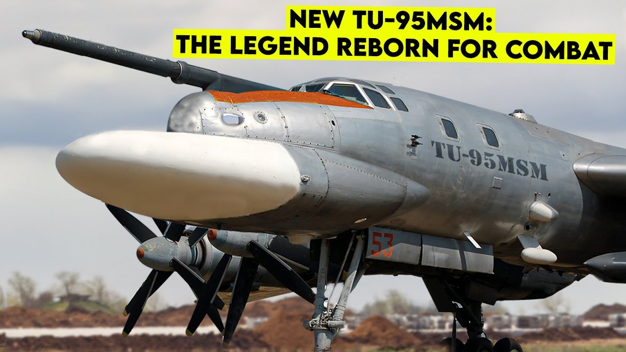 Russia Unveils Upgraded Tu-95MSM Bomber: Ready for Combat!