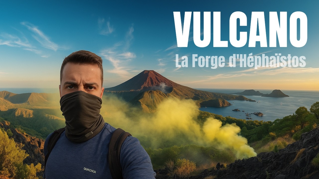 L'île de Vulcano et son volcan sulfureux 🇮🇹