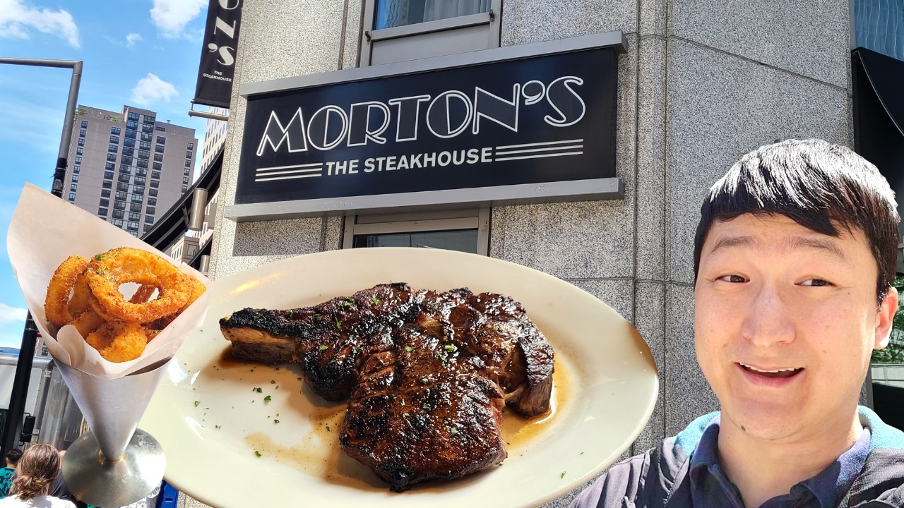 Is This Steak Chain Worth the Hype? Trying Morton's The Steakhouse!