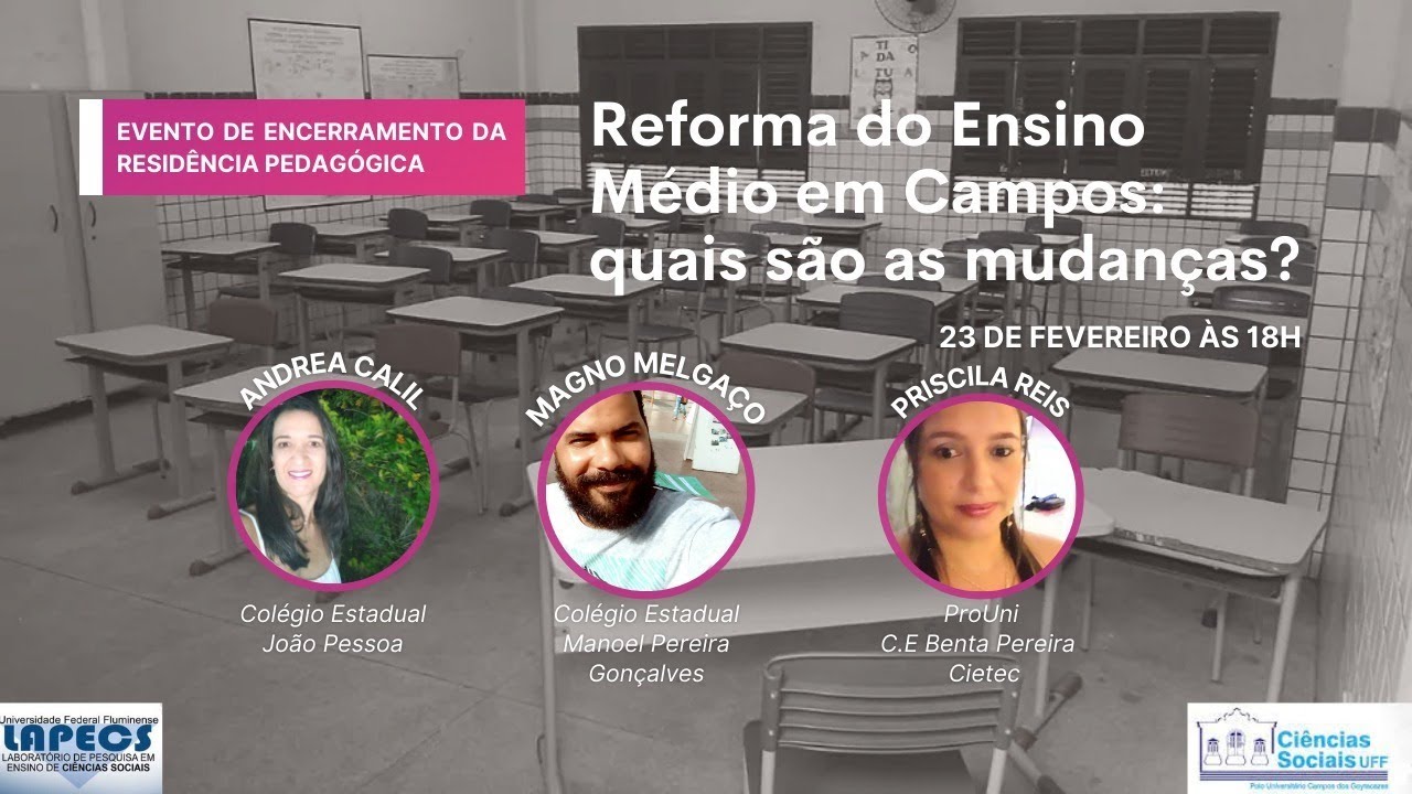 Reforma do Ensino Médio em Campos: quais são as mudanças?