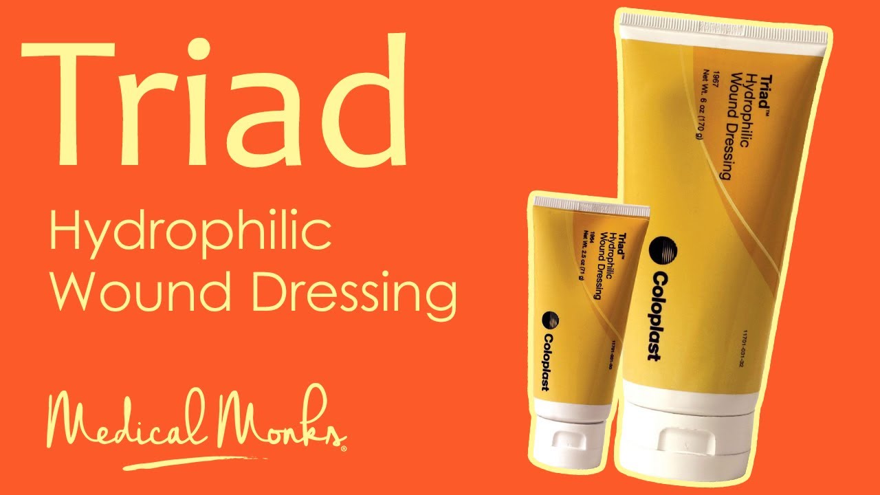 Product Demo: Triad Hydrophilic Wound Dressing by Coloplast | Medical Monks