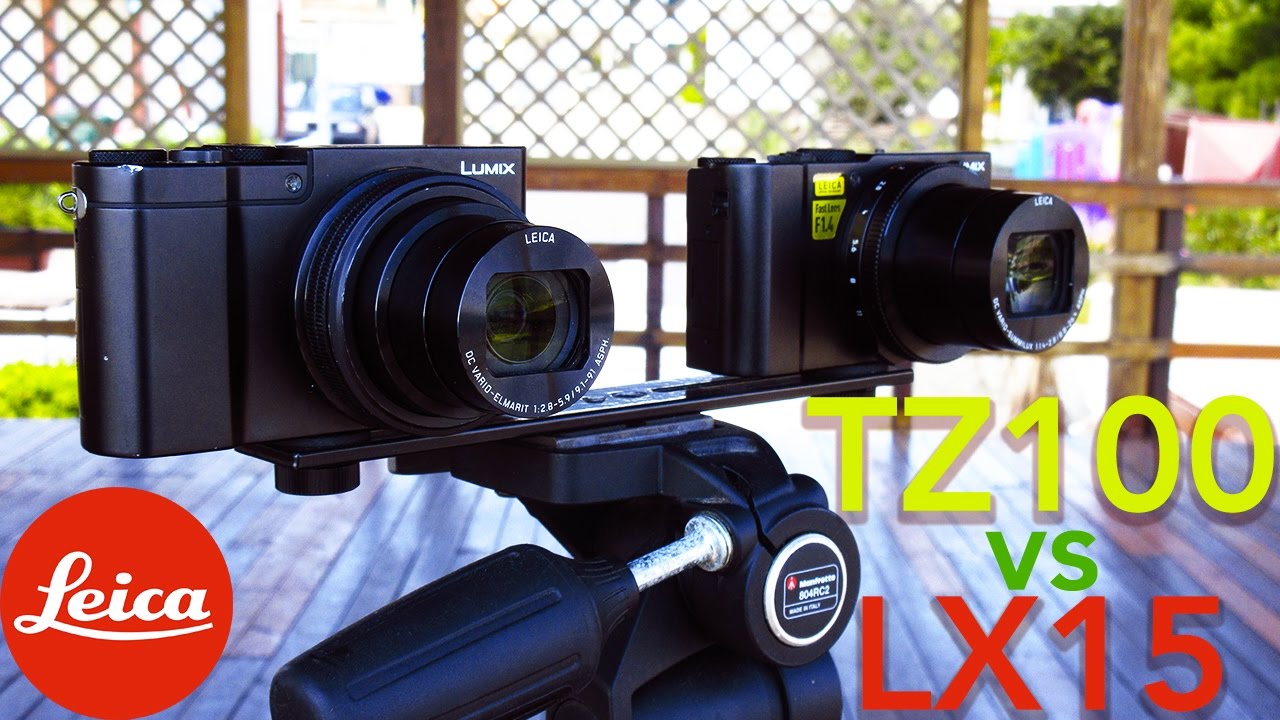 Confronto LX15 vs TZ100: una #superzoom a confronto con la super compatta pro 4K