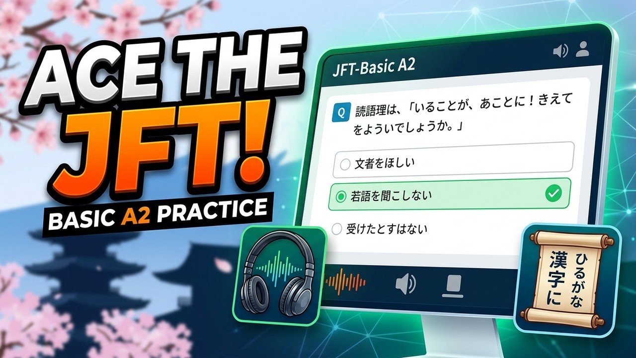 100% Pass JFT Basic A2? Try This Full Practice Test 2026