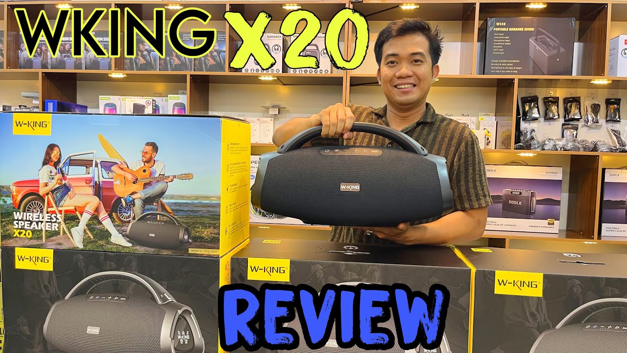 REVIEW LOA WKING X20 có app điều chỉnh công suất 200w | audio viet nam store