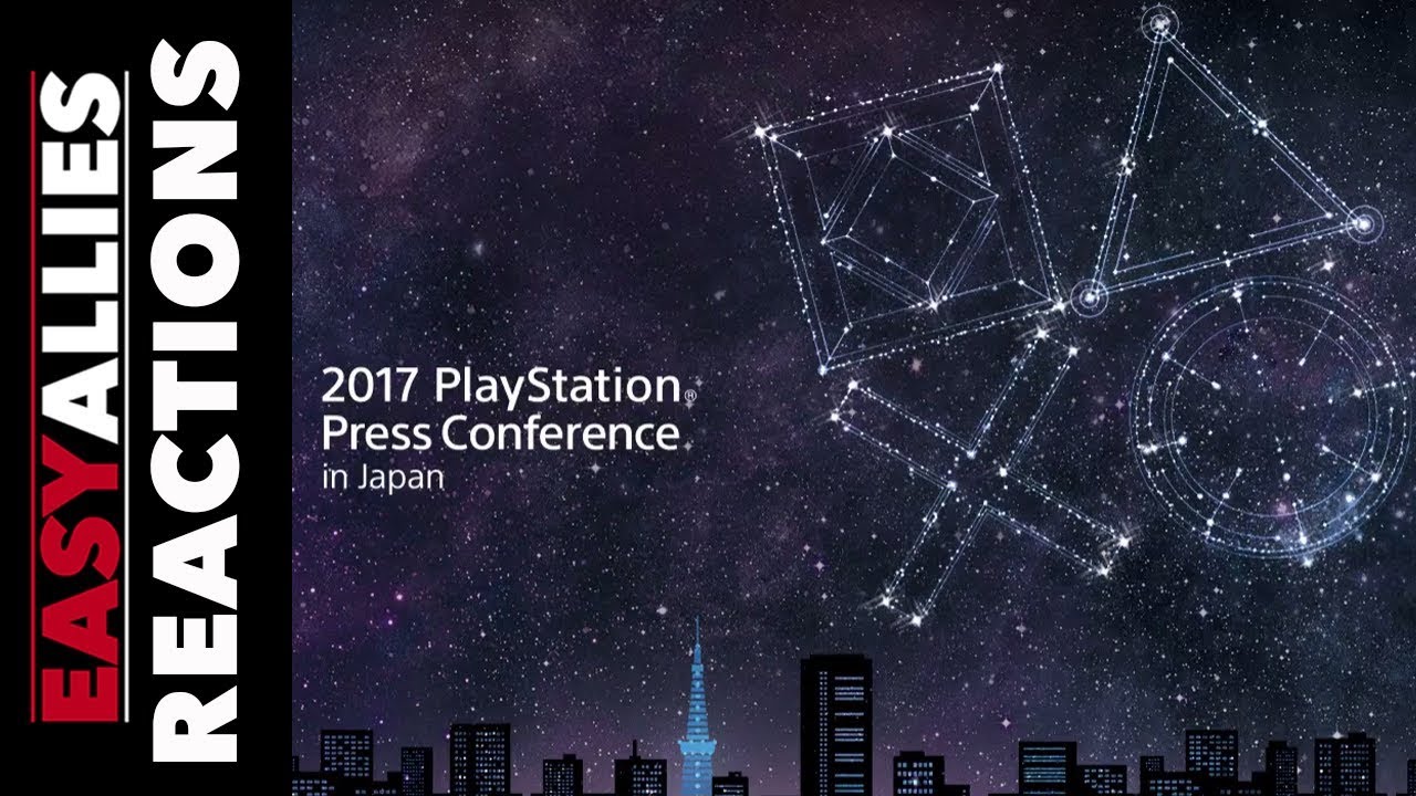 PlayStation 2017 TGS Press Conference - Easy Allies Reactions