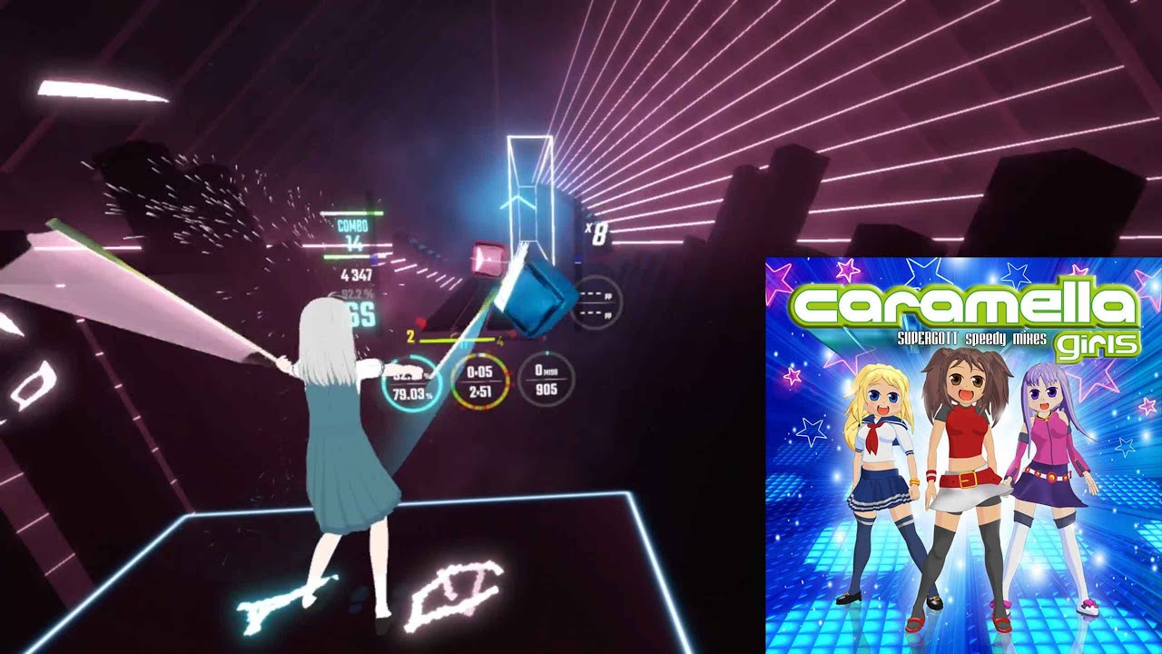 BeatSaber Caramelldansen EXPERT+_Rinne Take? play for tukasa