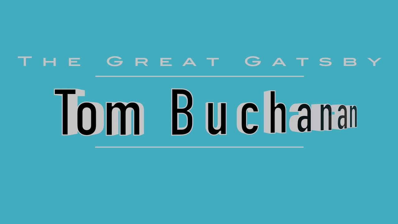 Tom Buchanan in the The Great Gatsby