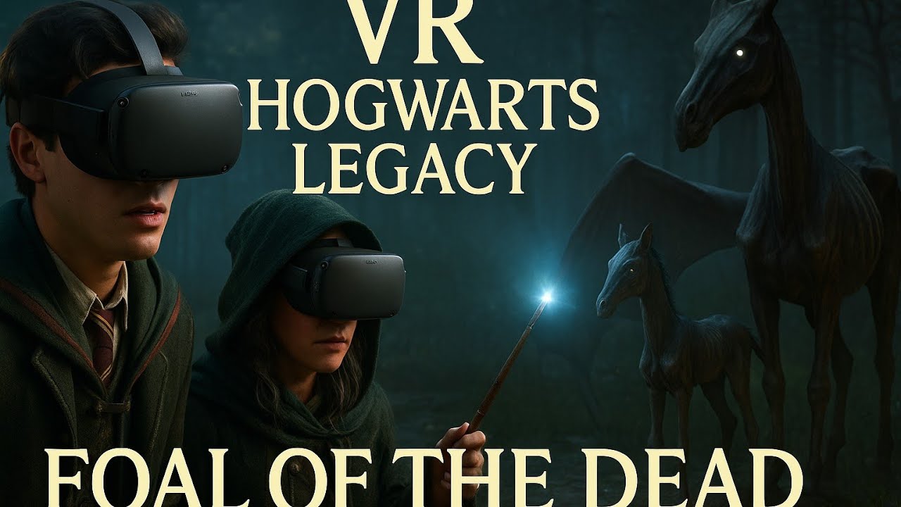 Foal Of The Dead Quest In VR // Hogwarts Legacy VR + UEVR Mod