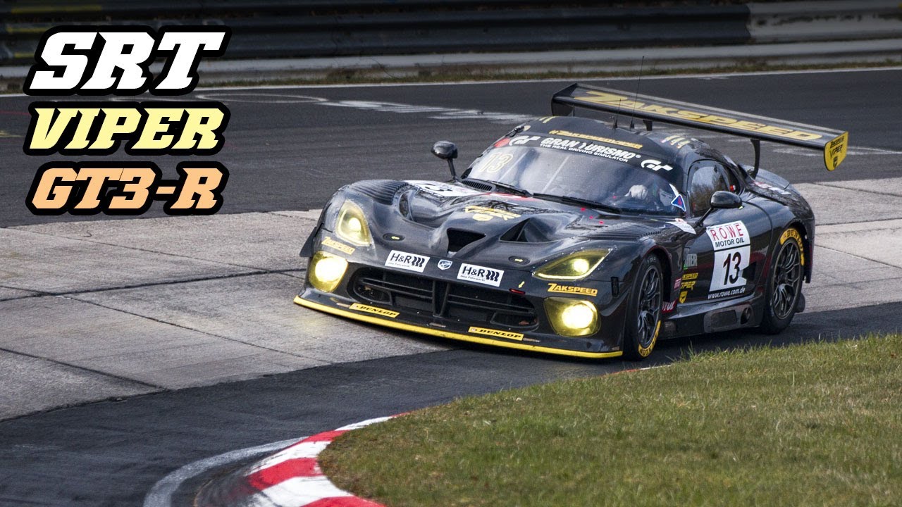 SRT VIPER GT3-R Zakspeed - VLN Nordschleife 2019