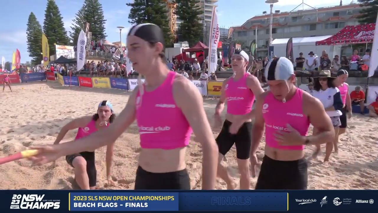 2023 SLSNSW State Champs - Open Beach Flags Finals