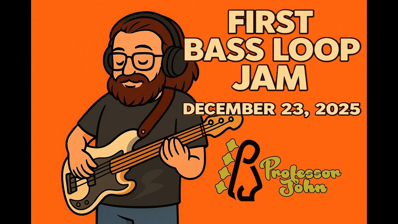 First Bass Loop Jam | Live Twitch Stream | December 23, 2025