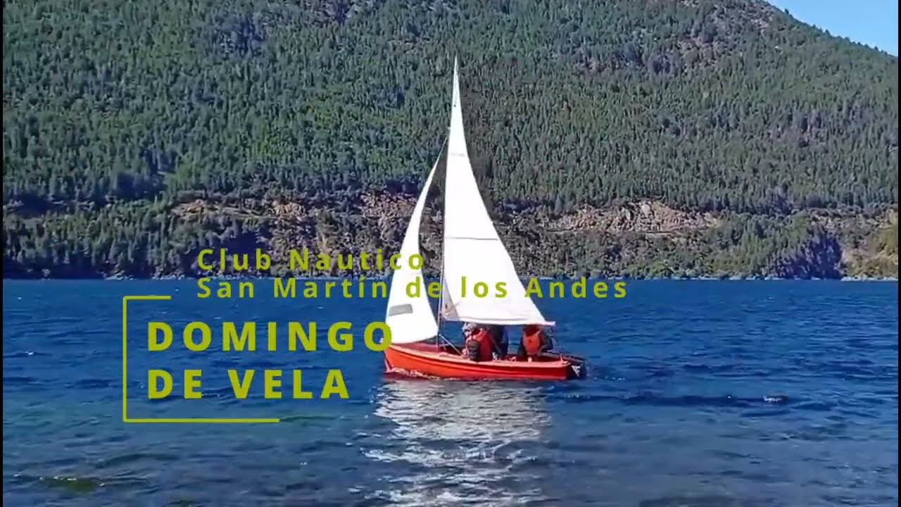 Velero pampero lago lacar