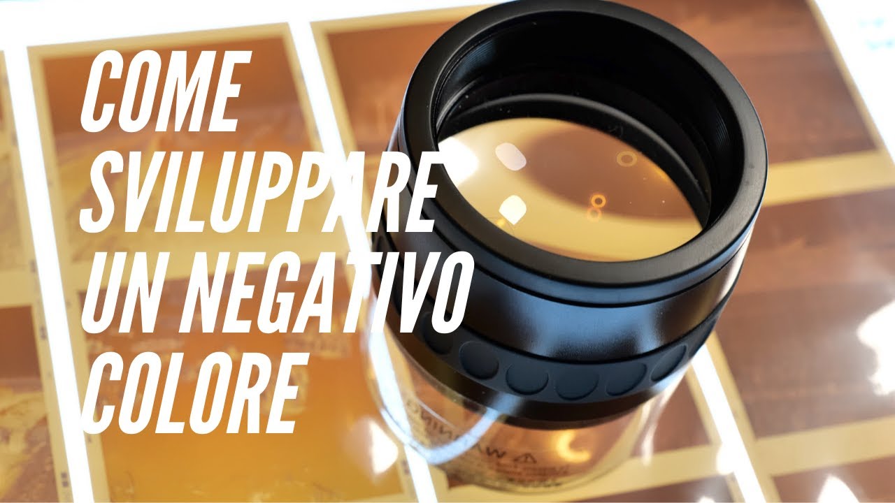 Come sviluppare il negativo colore