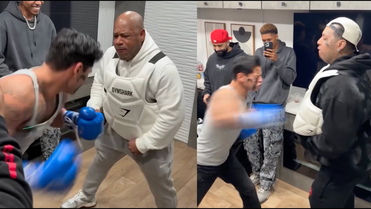 Wack 100 & King Yella Take Punches From Ryan Garcia In Blueface Trailer