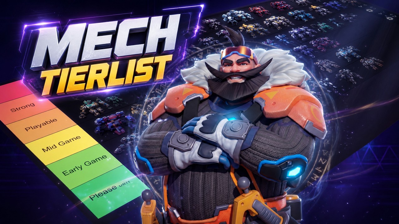 NEW Mech Tierlist 2026 | Mech Arena |