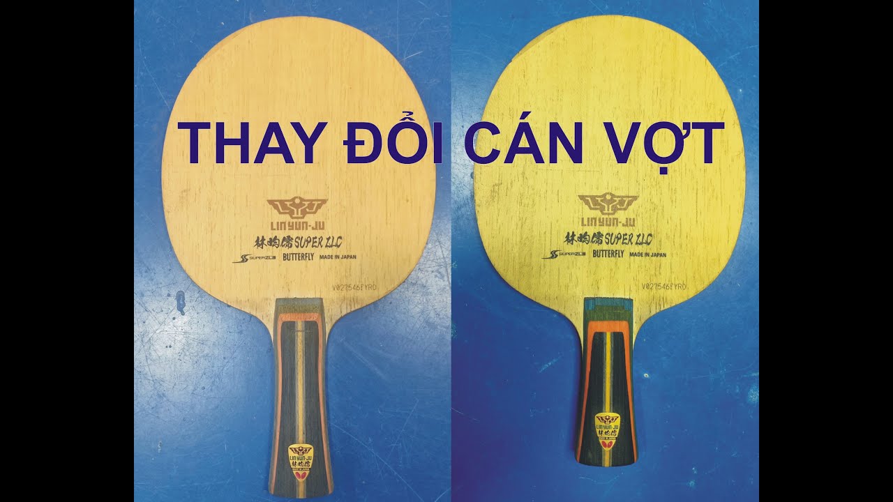 Chuyển đổi cán vợt ngang thành cán vợt dọc