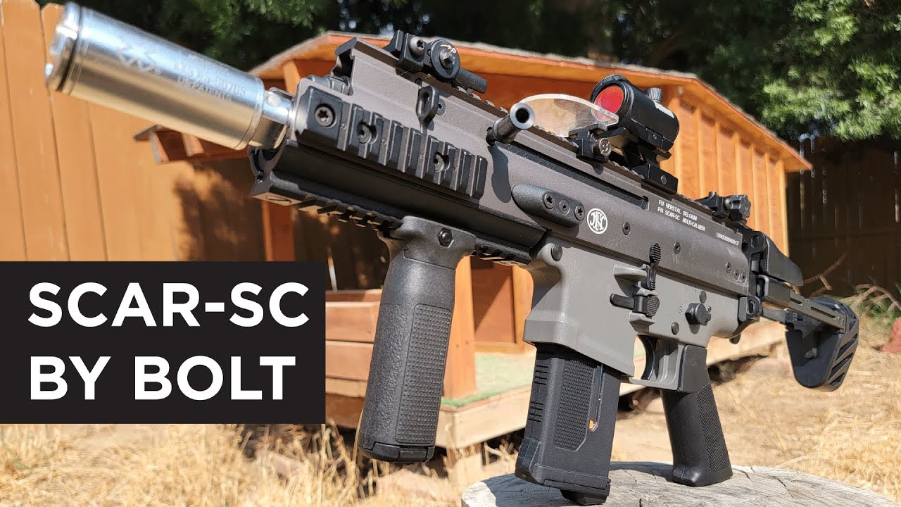 SCAR-SC by BOLT Review & Gameplay / Backyard Gulag / Night Game / 1st time at Wildlands / Recoil AF