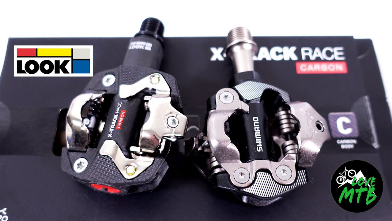 Педали LOOK SPD против Shimano XT M8100 — краткий обзор X-TRACK Race — шипы