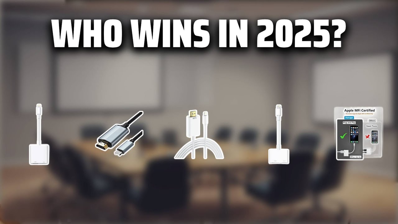 Пять лучших адаптеров Lightning HDMI в 2025 году — обязательно к просмотру перед покупкой!