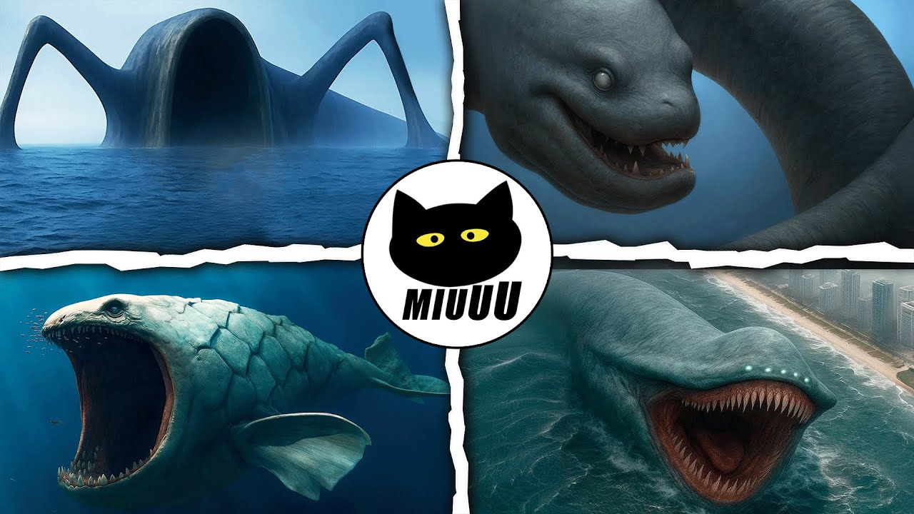 Aku mencuri monster laut sea eater, the bloop, el grand maja dan scp 3000