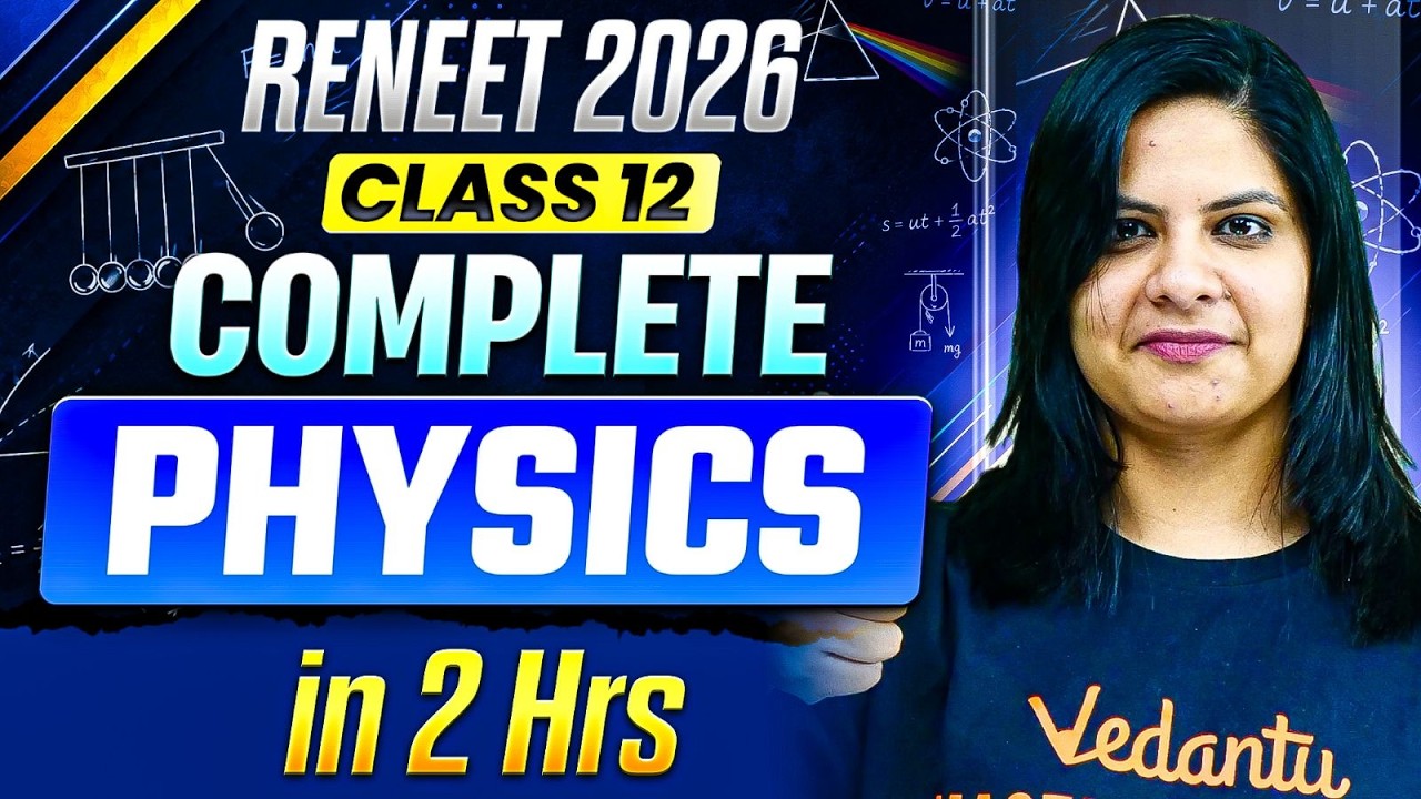 Re-NEET 2026 | Complete Physics Syllabus in One-Shot! 🔥| Lerin Mam