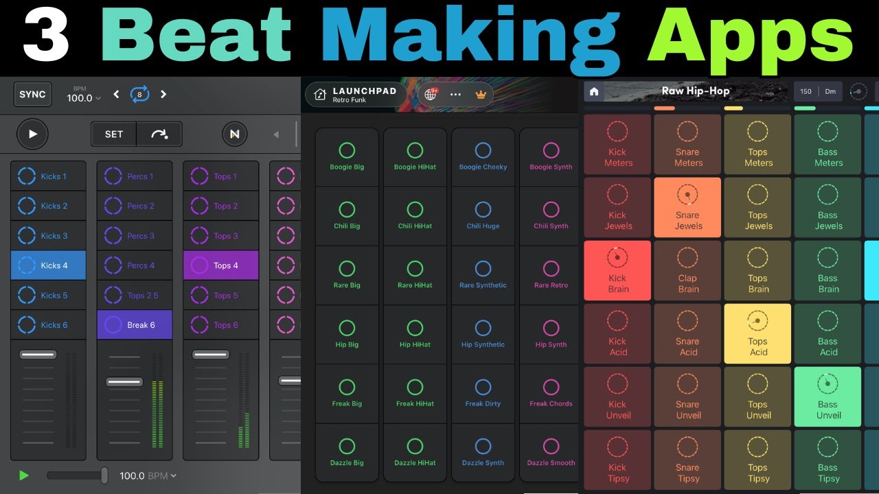 3 Beginner-friendly Beat Making Apps