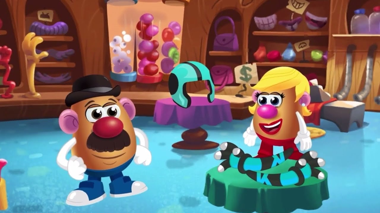 Mr. Potato Head School Rush  Animated Storybook for Kids - FULL BOOK!
