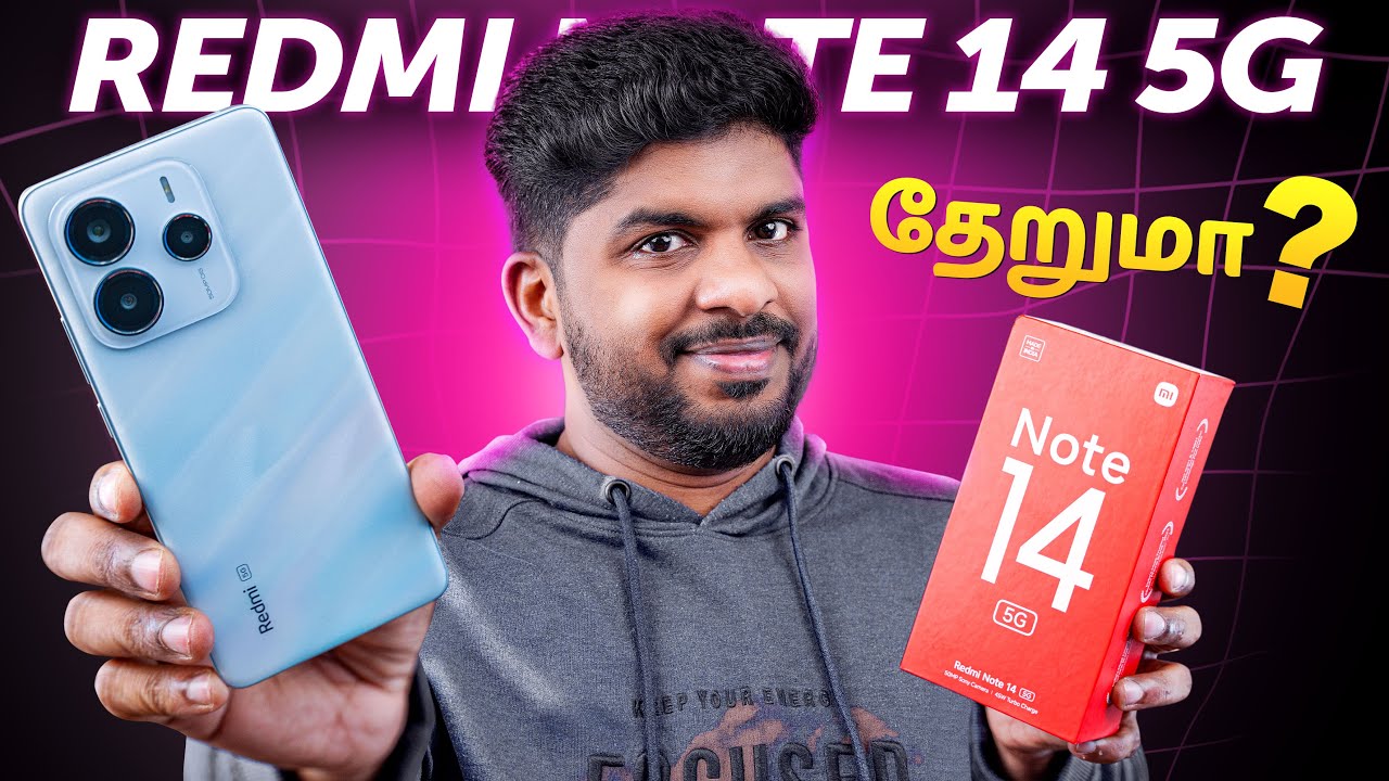 Redmi Note 14 5G🤩Unboxing & Quick Review in Tamil