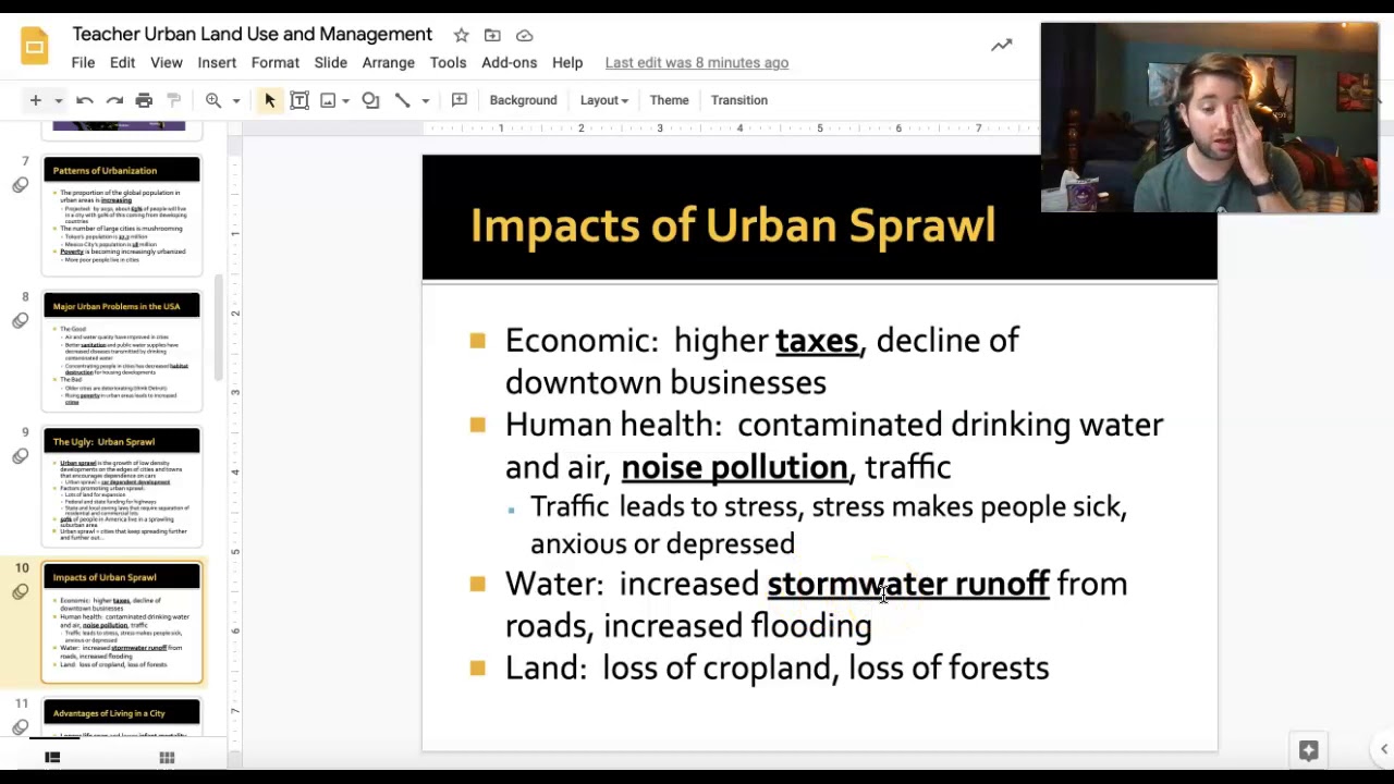 Urban Land Use and Management