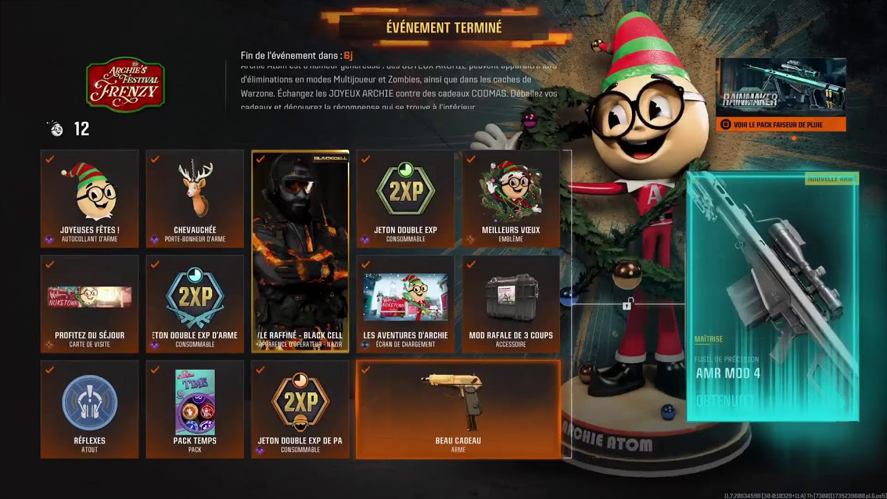 Black ops 6 Zombie #42 RaGnArR31 Citadelle des morts Farm Archie's Event  JACKAL PDW OR