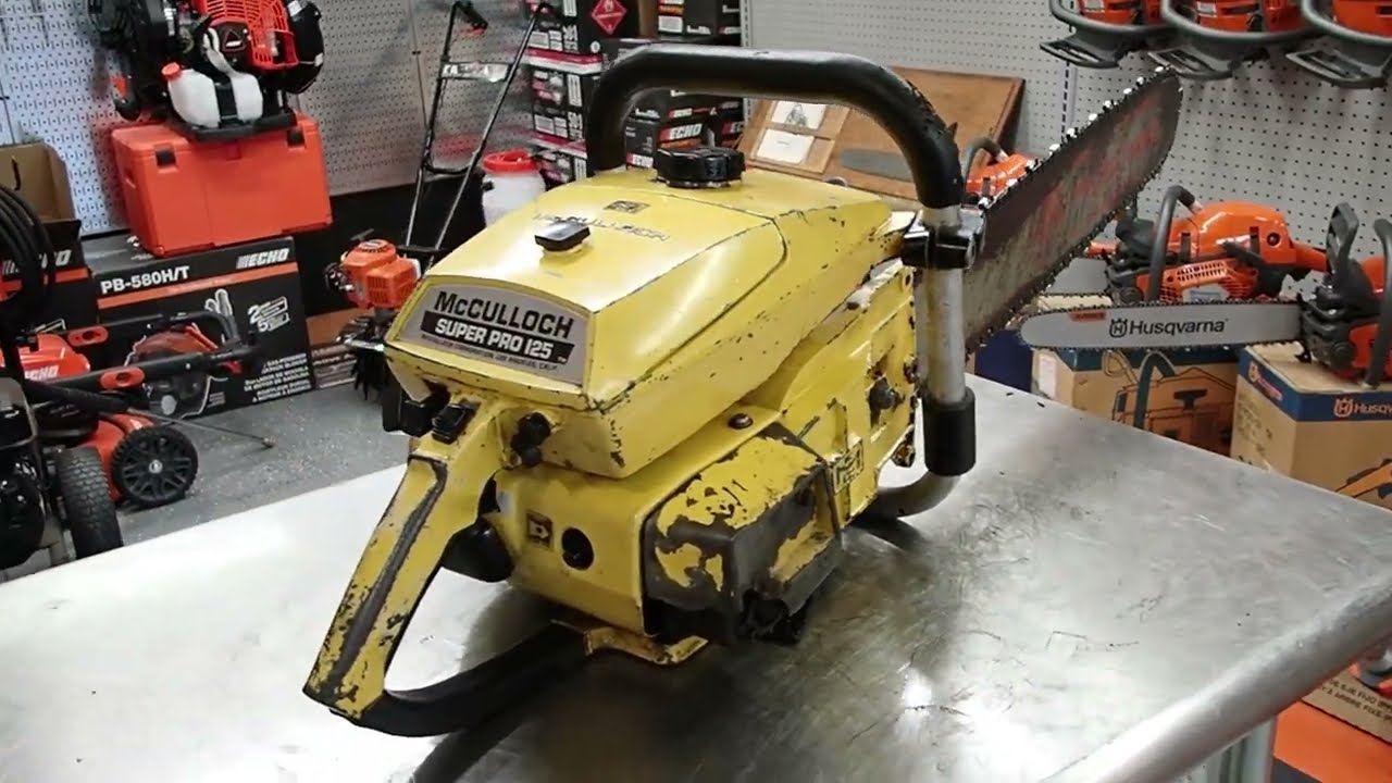Let's Talk About This McCulloch Super Pro 125, A New Saw To The Collection!