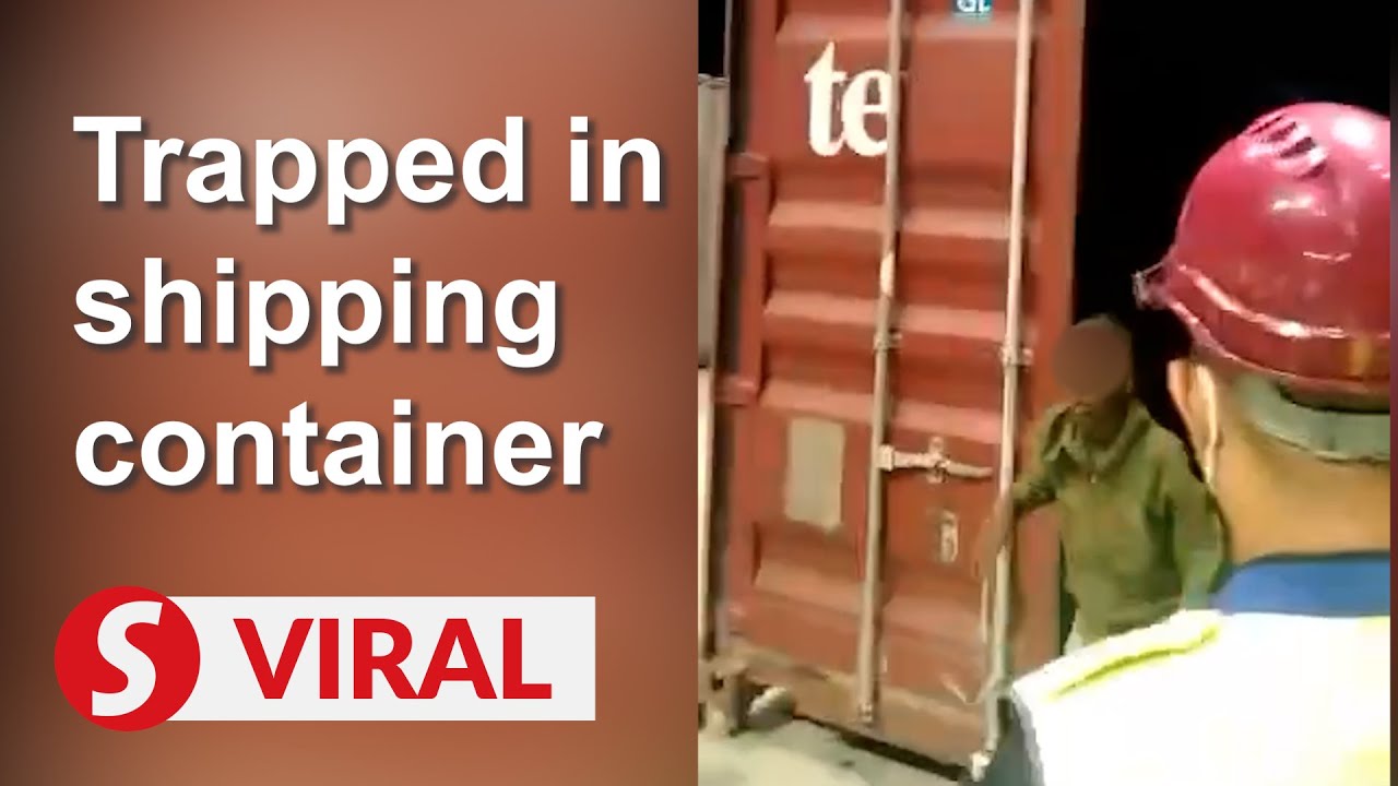 Boy trapped in shipping container for six days
