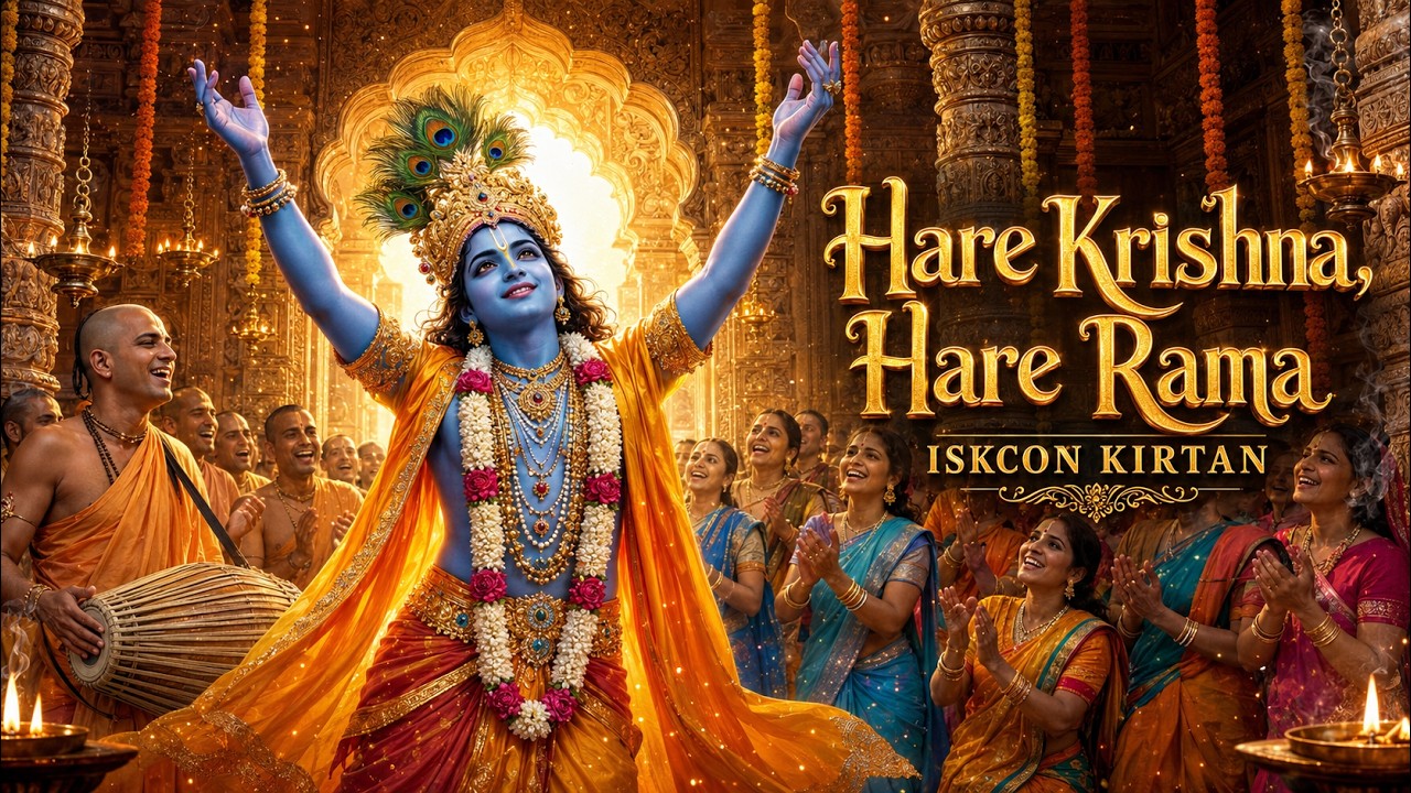 HARE KRISHNA HARE RAMA 🔱ॐ🔱| Powerful Bhajan & Soulful Hare Krishna Kirtan & Devotion - #harekrishna