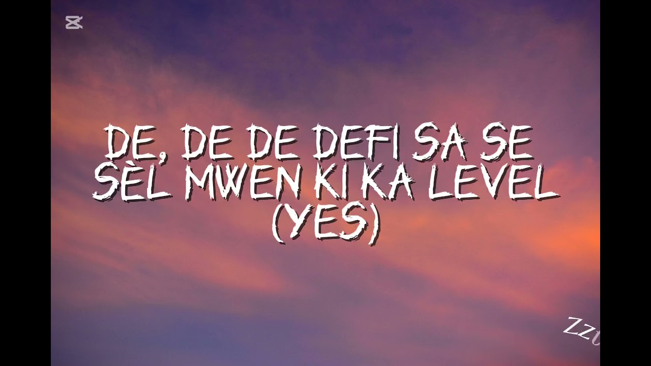RICHARD CAVE /KAI - SE OU'L YE ( lyrics/paroles) ft Teddy Hashtag