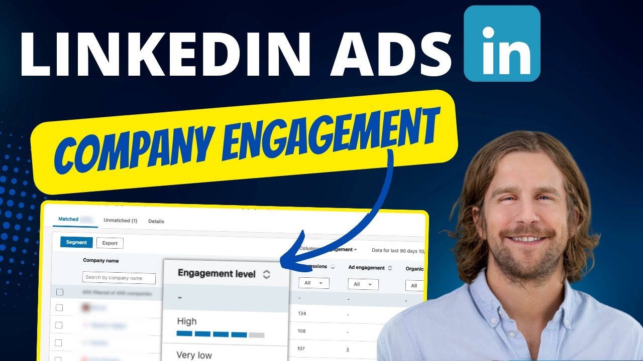 How To Use The LinkedIn Ads Company Engagement Report - B2B Marketing