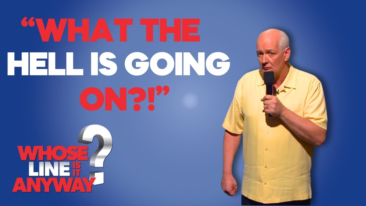 Colin Mochrie vs the NEWS! | Newsflash