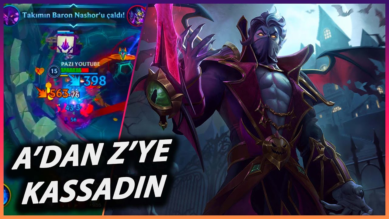 A'dan Z'ye KASSADIN ÖĞRETİCİ GAMEPLAY | BEST BUILD  - Lol Wild Rift