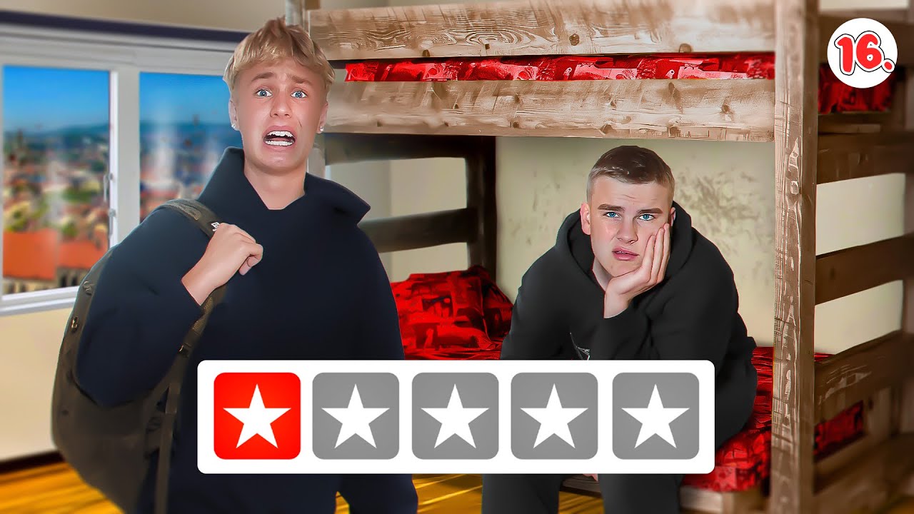 Vi Overnattede i Verdens M&aelig;rkeligste Hostel (60kr) ep.16