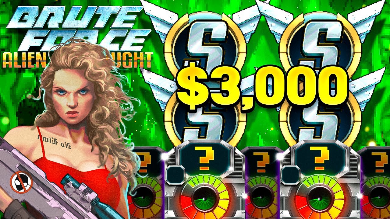 This Nolimit City Slot Nearly BROKE ME&hellip; Then Hit $3000! (Brute Force Alien Onslaught)