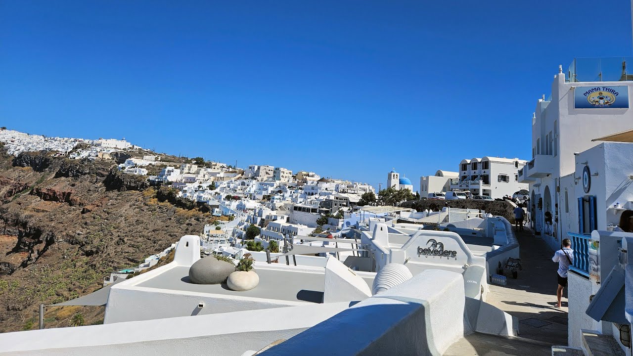 2025/08/30-1 Greece/Santorini: NCL Viva Arriving - Tender Boat to Santorini -  Walking Around I