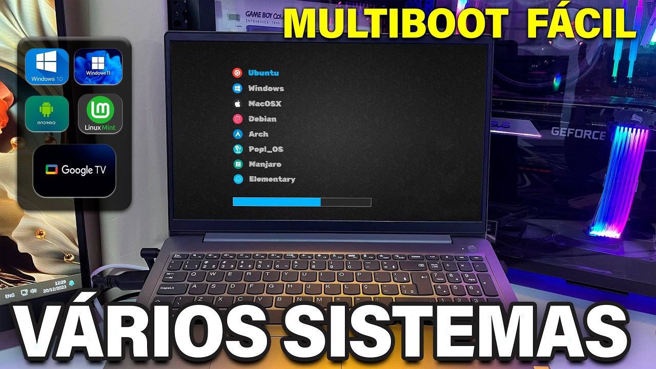 Como Fazer um PENDRIVE multiboot Pra VÁRIOS SISTEMAS! (Novo ventoy 1.1.00)