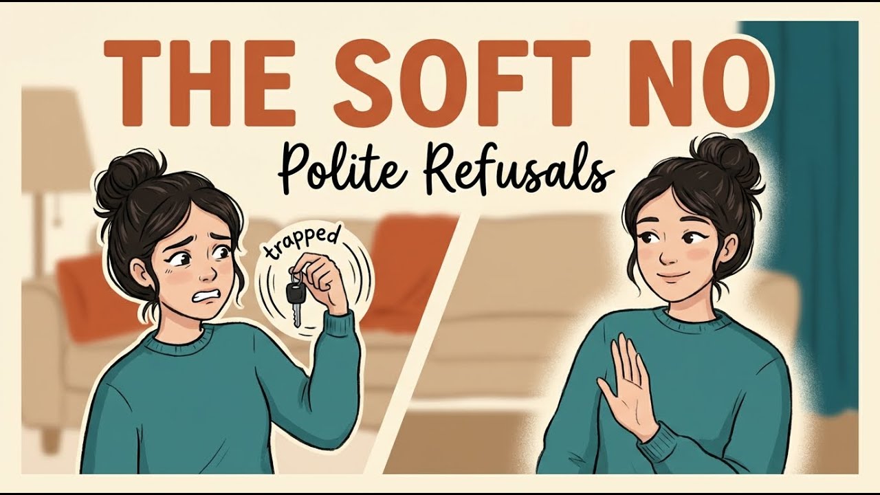 3 Smart Ways to Refuse a Request in English (The Soft No)