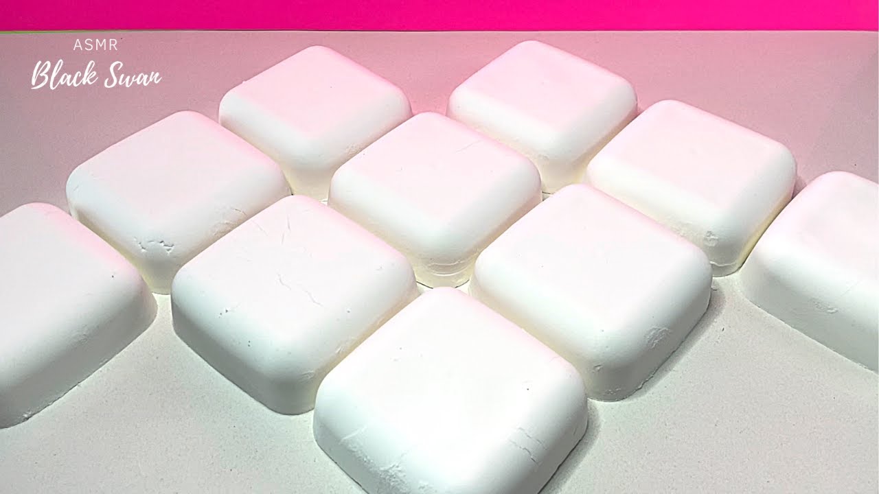 ⚠️ Extremely Squeaky ASMR Baking Soda Blocks | Satisfying Sounds #asmr #asmrcrumble