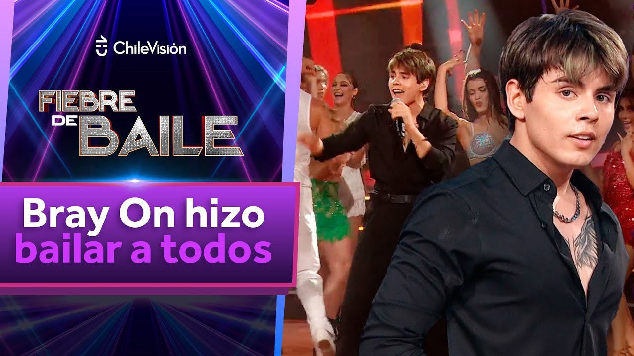 ¡UN INVITADO DE LUJO! 👏 Bray On maravilló a todos con su presentación y gran voz - Fiebre de Baile