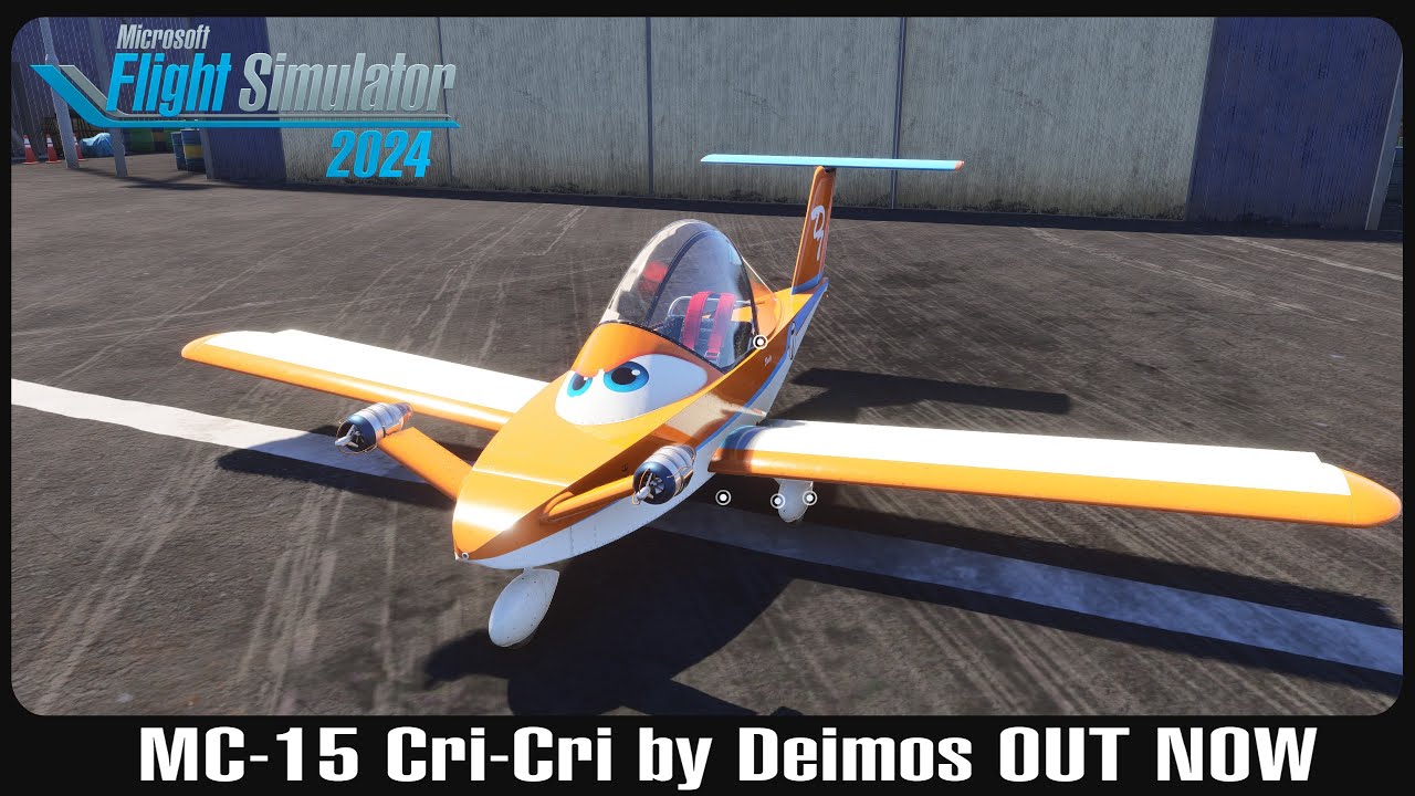 MC-15 Cri-Cri Out Now in Microsoft Flight Simulator 2024 Market Place