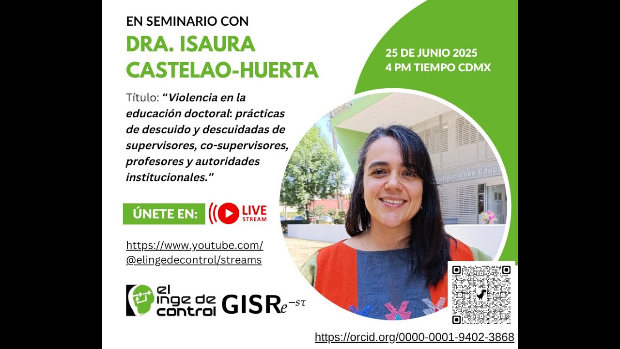 Violencia en la educación doctoral. En seminario con Isaura Castelao-Huerta