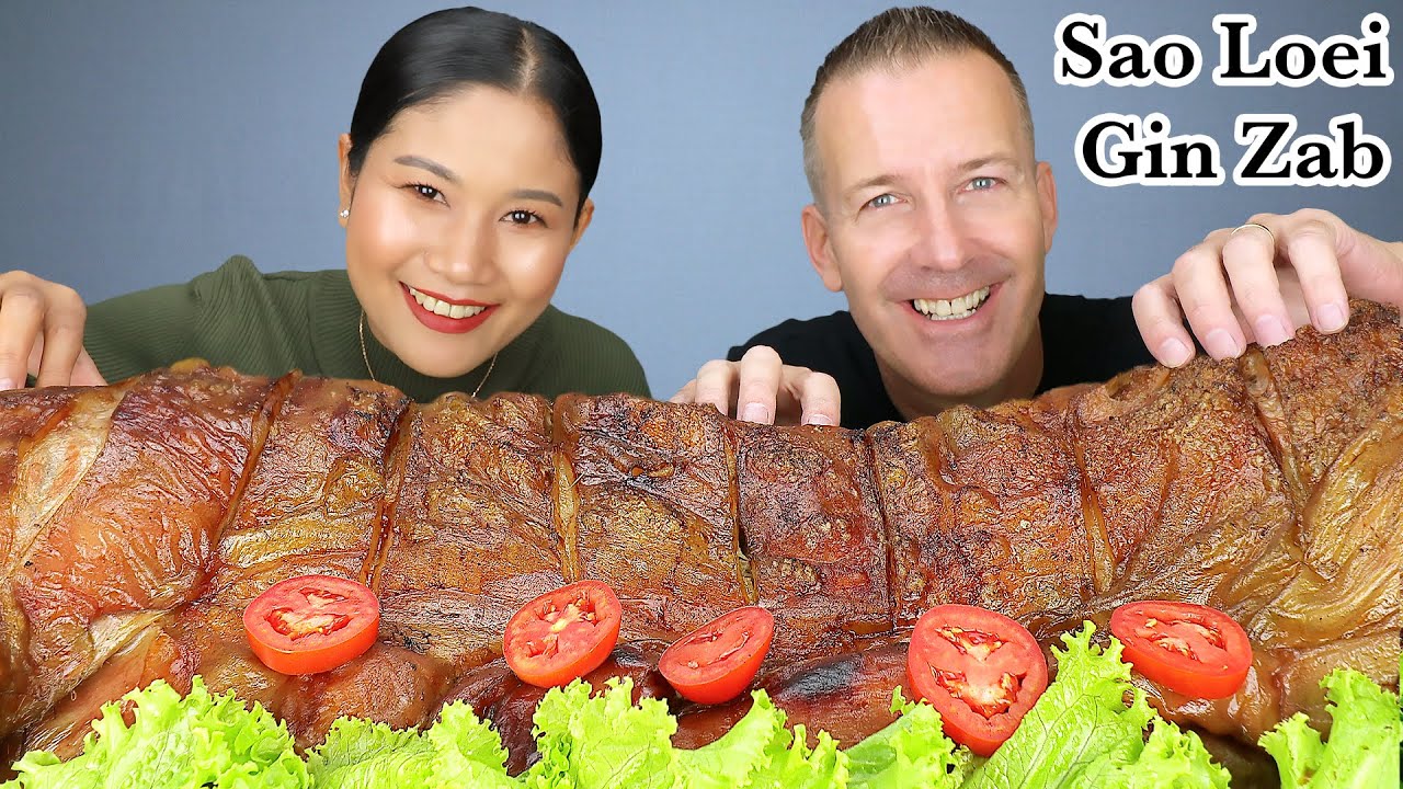 พาฝรั่งกินหมูหัน 20 กิโลครั้งแรก‼️เนื้อนุ่มหนังกรอบแซ่บๆฉลองปีใหม่จ้า|Suckling pig|EP.794